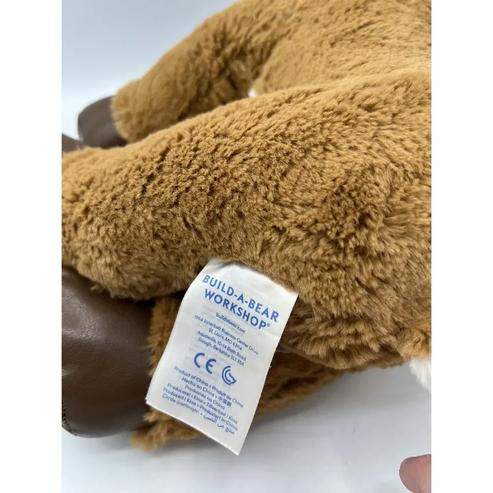 Build A Bear Reindeer Plush 15” Christmas Deer Stuffed Animal BABW